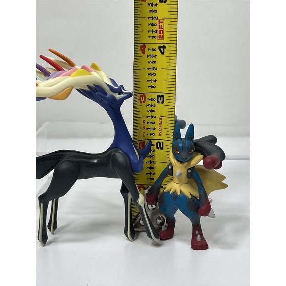 Takara Tomy Pokemon Nintendo Figure Moncolle Lot Xerneas EX ML-12 Mega Lucario - Picture 3 of 10